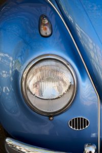Headlamp & detail of VW Beetle Headlamp & detail of VW Beetle