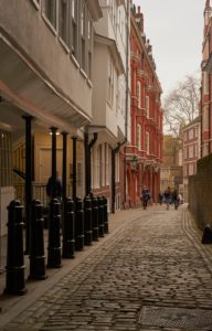 Middle Temple Lane, heart of law chambers, London, UK Middle Temple Lane, heart of law chambers, London, UK