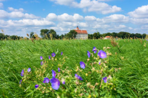 Elbe-Radweg, Sachsen-Anhalt, Schloss Pretzsch Elbe-Radweg, Sachsen-Anhalt, Schloss Pretzsch