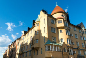 Helsinki, Jugendstilviertel in Katajanokka, Kauppiaankatu Helsinki, Jugendstilviertel in Katajanokka, Kauppiaankatu