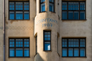 Helsinki, Art Nouveau architecture in the Eira district, Kointähti House, Pietarinkatu