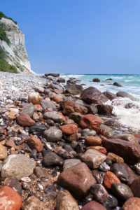 island of Rügen, Cape Arkona, cliff, beach, stones