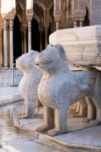Spanien, Granada, Alhambra, Palacios Nazaries, Patio de los Leones, Löwenhof Spanien, Granada, Alhambra, Palacios Nazaries, Patio de los Leones, Löwenhof