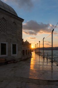 Türkei, Istanbul, Üsküdar, Semsi-Pasa-Moschee, Abendstimmung Türkei, Istanbul, Üsküdar, Semsi-Pasa-Moschee, Abendstimmung