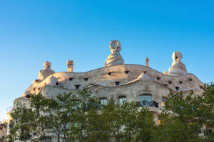 Barcelona, Casa Milá, La Pedrera, Antoni Gaudi, Architekturdenkmal, Unesco-Weltkulturerbe Barcelona, Casa Milá, La Pedrera, Antoni Gaudi, Architekturdenkmal, Unesco-Weltkulturerbe