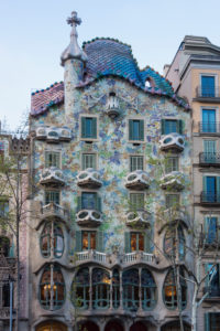 Barcelona, Casa Battlo, Paseo de Gracia, Architekt Antoni Gaudi Barcelona, Casa Battlo, Paseo de Gracia, Architekt Antoni Gaudi