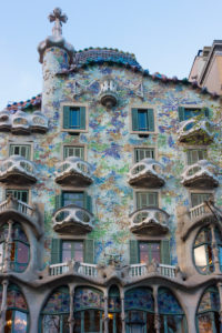 Barcelona, Casa Battlo, Paseo de Gracia, Architekt Antoni Gaudi Barcelona, Casa Battlo, Paseo de Gracia, Architekt Antoni Gaudi