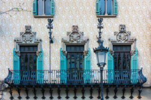 Barcelona, Passeig de Gracia, Fassade Barcelona, Passeig de Gracia, Fassade