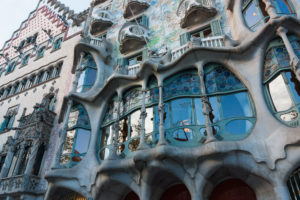 Barcelona, Casa Battlo, Paseo de Gracia, Architekt Antoni Gaudi Barcelona, Casa Battlo, Paseo de Gracia, Architekt Antoni Gaudi