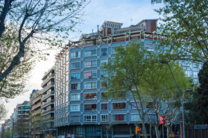 Barcelona, Barrio Eixample, Fassaden im Morgenlicht Barcelona, Barrio Eixample, Fassaden im Morgenlicht