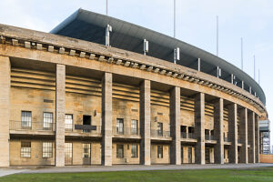 Olympic Stadium Berlin, outdoor area, colonnades, colonnades
