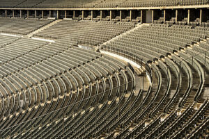 Olympiastadion Berlin, tiers and stands, structure