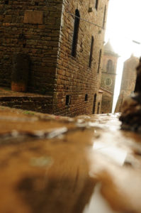 Italy, lane, puddle, house, detail, mirroring Italy, lane, puddle, house, detail, mirroring