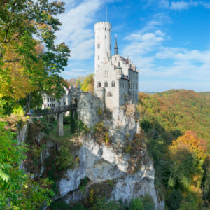 Lichtenstein Castle, Swabian Jura, Baden-Wuerttemberg, Germany Lichtenstein Castle, Swabian Jura, Baden-Wuerttemberg, Germany