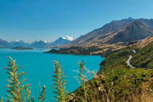 Lake Wakatipu versus Mount Earbslaw; Queenstown, Otago, South Island, New Zealand, Oceania Lake Wakatipu versus Mount Earbslaw; Queenstown, Otago, South Island, New Zealand, Oceania