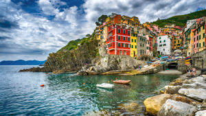 village view of Riomaggiore, Cinque Terre, Liguria, Italy village view of Riomaggiore, Cinque Terre, Liguria, Italy