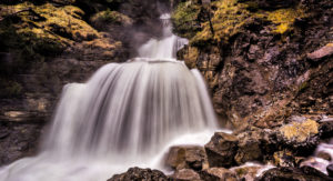 Kuhflucht waterfall near Farchant, Bavaria, Germany Kuhflucht waterfall near Farchant, Bavaria, Germany