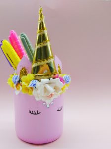 DIY, basteln, Stiftehalter, Einhorn DIY, basteln, Stiftehalter, Einhorn