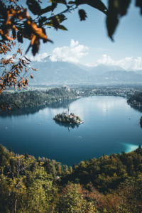 Slovenia, Bled, Lake Bled Slovenia, Bled, Lake Bled