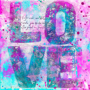 Illustration, postcard, love Illustration, postcard, love