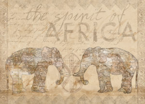 Illustration 'The Spirit of Africa' Illustration 'The Spirit of Africa'
