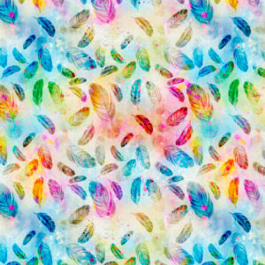 Illustration 'feather pattern colorful' Illustration 'feather pattern colorful'
