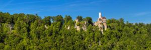 Schloss Lichtenstein, Schwäbische Alb, Baden-Württemberg, Deutschland Schloss Lichtenstein, Schwäbische Alb, Baden-Württemberg, Deutschland