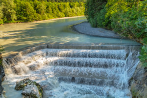 Lech Wasserfälle bei Füssen, Schwaben, Allgäu, Bayern, Deutschland Lech Wasserfälle bei Füssen, Schwaben, Allgäu, Bayern, Deutschland