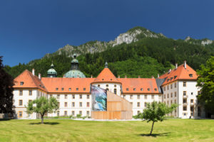 Kloster Ettal, Barocke Benediktinerabtei, Werdenfelser Land, Oberbayern, Bayern, Deutschland Kloster Ettal, Barocke Benediktinerabtei, Werdenfelser Land, Oberbayern, Bayern, Deutschland
