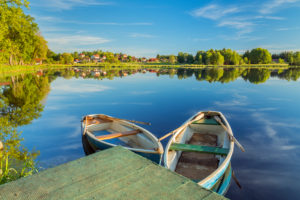 Soier See in Bad Bayersoien, Upper Bavaria, Bavaria, Germany Soier See in Bad Bayersoien, Upper Bavaria, Bavaria, Germany