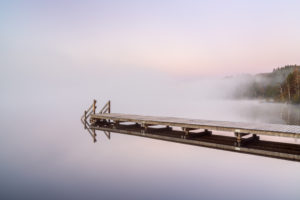 Jetty at Kirchsee, Sachsenkam, Upper Bavaria, Bavaria, Germany Jetty at Kirchsee, Sachsenkam, Upper Bavaria, Bavaria, Germany