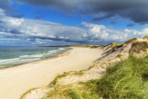 Strand an der Nordsee bei Nørre Vorupør, Nordjylland, Dänemark, Skandinavien, Nordeuropa, Europa Strand an der Nordsee bei Nørre Vorupør, Nordjylland, Dänemark, Skandinavien, Nordeuropa, Europa