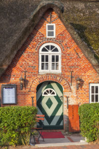 Friesenhaus Wanlik Hus in St. Peter-Ording, Halbinsel Eiderstedt, Nordfriesland, Schleswig-Holstein, Norddeutschland, Deutschland, Europa Friesenhaus Wanlik Hus in St. Peter-Ording, Halbinsel Eiderstedt, Nordfriesland, Schleswig-Holstein, Norddeutschland, Deutschland, Europa