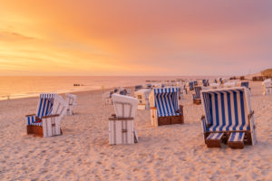 Abend am Strand von Kampen, Insel Sylt, Nordfriesland, Schleswig-Holstein, Norddeutschland, Deutschland, Europa Abend am Strand von Kampen, Insel Sylt, Nordfriesland, Schleswig-Holstein, Norddeutschland, Deutschland, Europa
