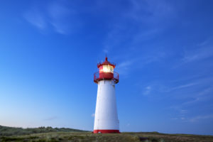 Leuchtturm List West am Ellenbogen, Insel Sylt, Nordfriesland, Schleswig-Holstein, Norddeutschland, Deutschland, Europa Leuchtturm List West am Ellenbogen, Insel Sylt, Nordfriesland, Schleswig-Holstein, Norddeutschland, Deutschland, Europa