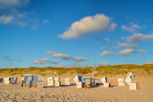 Kampen beach, Sylt island, Schleswig-Holstein, Germany