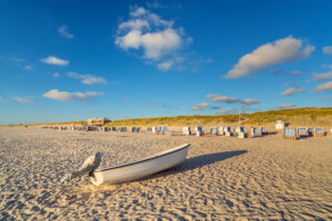 Kampen beach, Sylt island, Schleswig-Holstein, Germany