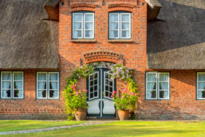 Frisian house in Keitum, Sylt Island, Schleswig-Holstein, Germany