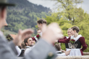 Maypole dance, Schliersee, Upper Bavaria Maypole dance, Schliersee, Upper Bavaria