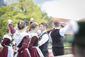 Maypole dance, Schliersee, Upper Bavaria Maypole dance, Schliersee, Upper Bavaria