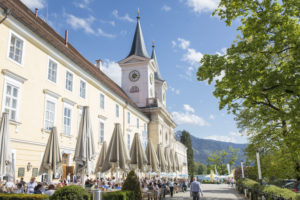 Herzogliches Bräustüberl' restaurant and bar in former Tegernsee Abbey, Tegernsee Herzogliches Bräustüberl' restaurant and bar in former Tegernsee Abbey, Tegernsee