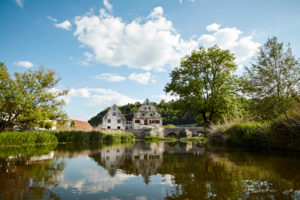 Bayern, Schwaben, Fluß, Wörnitz, Harburg, Häuser, Brücke Bayern, Schwaben, Fluß, Wörnitz, Harburg, Häuser, Brücke