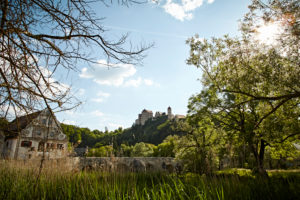 Bayern, Schwaben, Fluß, Wörnitz, Harburg, Häuser, Brücke Bayern, Schwaben, Fluß, Wörnitz, Harburg, Häuser, Brücke