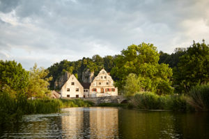 Bayern, Schwaben, Fluß, Wörnitz, Harburg, Häuser, Brücke Bayern, Schwaben, Fluß, Wörnitz, Harburg, Häuser, Brücke