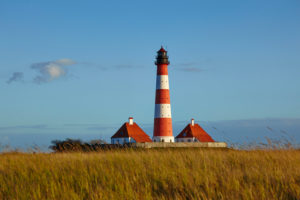 Germany, Schleswig - Holstein, North Frisia, Eiderstedt, lighthouse Westerheversand Germany, Schleswig - Holstein, North Frisia, Eiderstedt, lighthouse Westerheversand