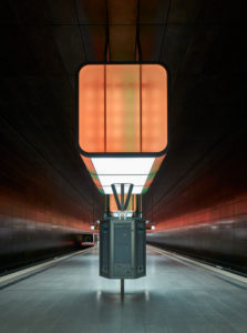 Germany, Hamburg, Subway Line 4, station HafenCity Germany, Hamburg, Subway Line 4, station HafenCity