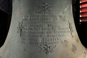 Germany, Schleswig- Holstein, Kiel, Church of St. Nicholas, bell Germany, Schleswig- Holstein, Kiel, Church of St. Nicholas, bell