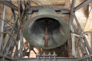 Germany, Schleswig- Holstein, Kiel, Church of St. Nicholas, bell Germany, Schleswig- Holstein, Kiel, Church of St. Nicholas, bell