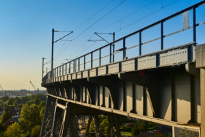 Germany, Schleswig- Holstein, Rendsburg, town, Rendsburg High Bridge Germany, Schleswig- Holstein, Rendsburg, town, Rendsburg High Bridge