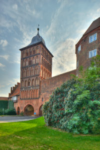 Germany, Schleswig-Holstein, Hanseatic Town of Lübeck, 'Burgtor' (citadel gate), 'Burgtorkloster' (citadel gate monastery) Germany, Schleswig-Holstein, Hanseatic Town of Lübeck, 'Burgtor' (citadel gate), 'Burgtorkloster' (citadel gate monastery)